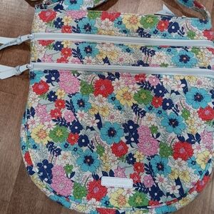Vera Bradley Crossbody Bag Far Out Floral